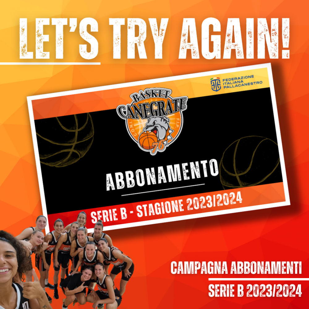 Campagna Abonamenti Bulldog Canegrate 23-24