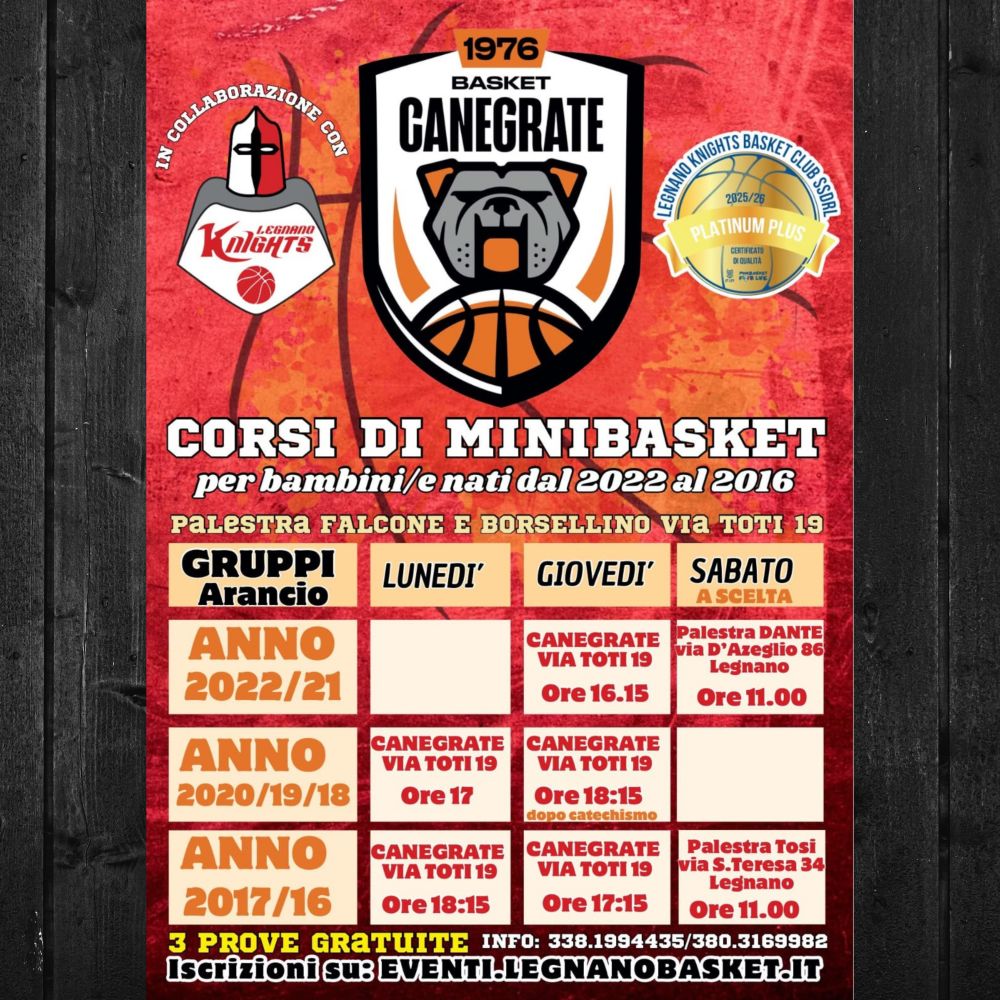 Corsi di Minibasket